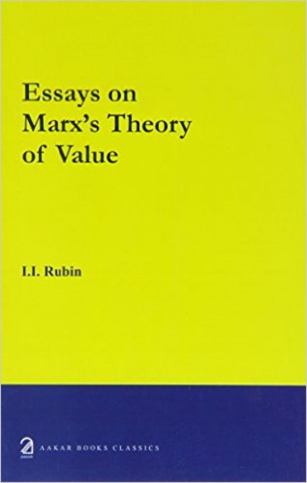 Essays on Marx's Theory of Value