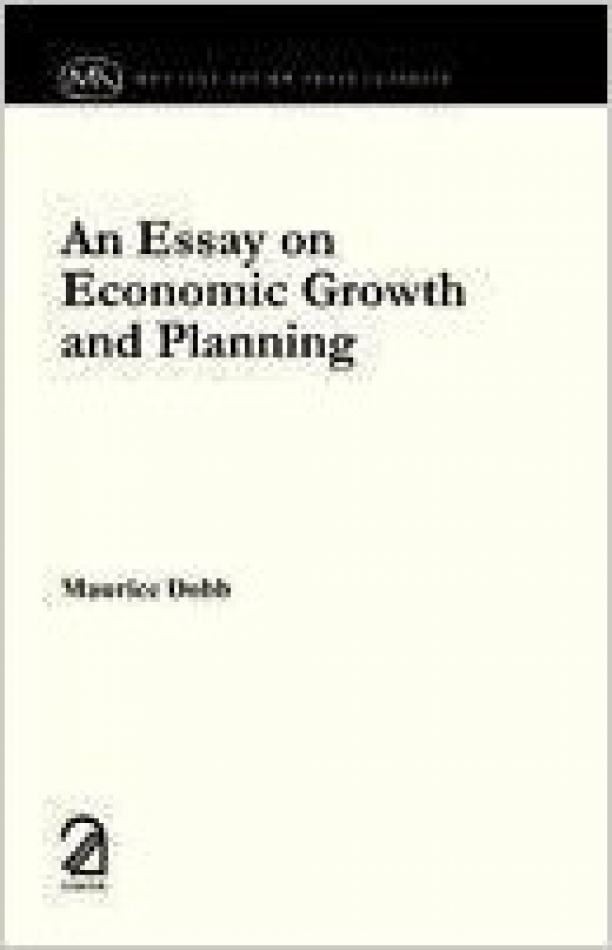 An Essay on Economic Growth and Planning