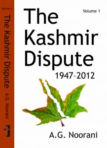 The Kashmir Dispute, Volume 1